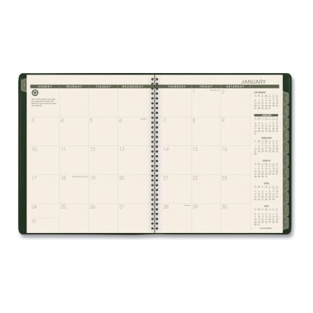 At-A-Glance AT-A-GLANCE Recycled Monthly Planner, 11 x 9, Green, 2022-2023 70260G60